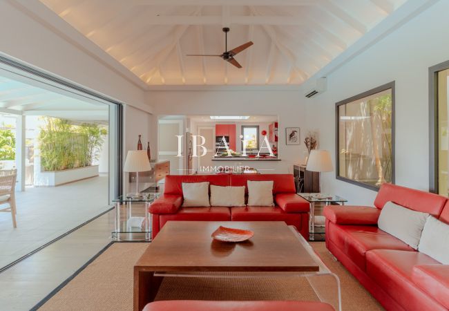Villa in Saint Barthélemy - Villa La Maison Rouge (3 bedrooms) Villa in Saint Barthélemy - Villa La Maison Rouge (3 bedrooms)