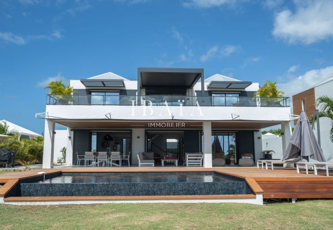 Modern white villa