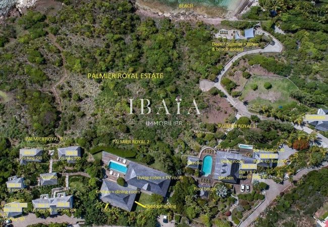 Villa in Saint Barthélemy - Villa Palmier Royal (11 bedrooms) Villa in Saint Barthélemy - Villa Palmier Royal (11 bedrooms)