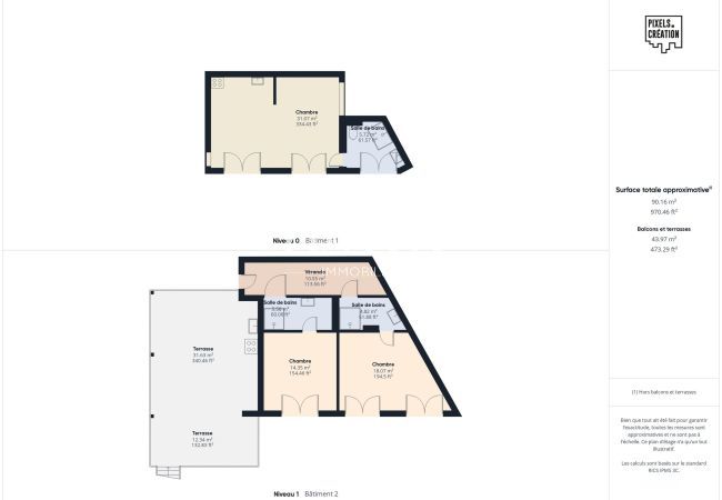 Villa in Saint Barthélemy - Villa Lune & Celeste (3 bedrooms) Villa in Saint Barthélemy - Villa Lune & Celeste (3 bedrooms)