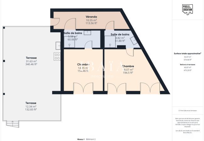 Villa in Saint Barthélemy - Villa Lune & Celeste (3 bedrooms) Villa in Saint Barthélemy - Villa Lune & Celeste (3 bedrooms)