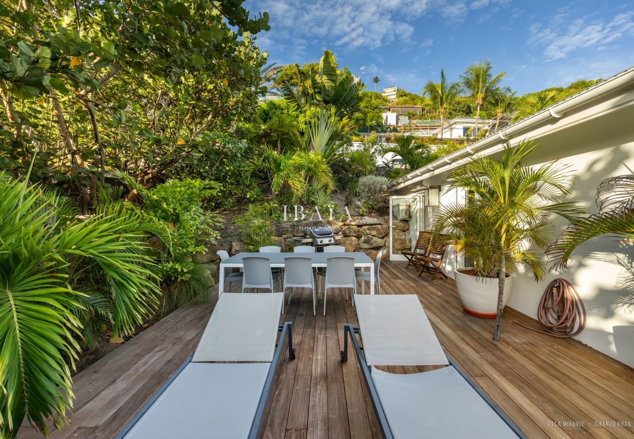 Villa in Saint Barthélemy - Villa Mirande (3 bedrooms)