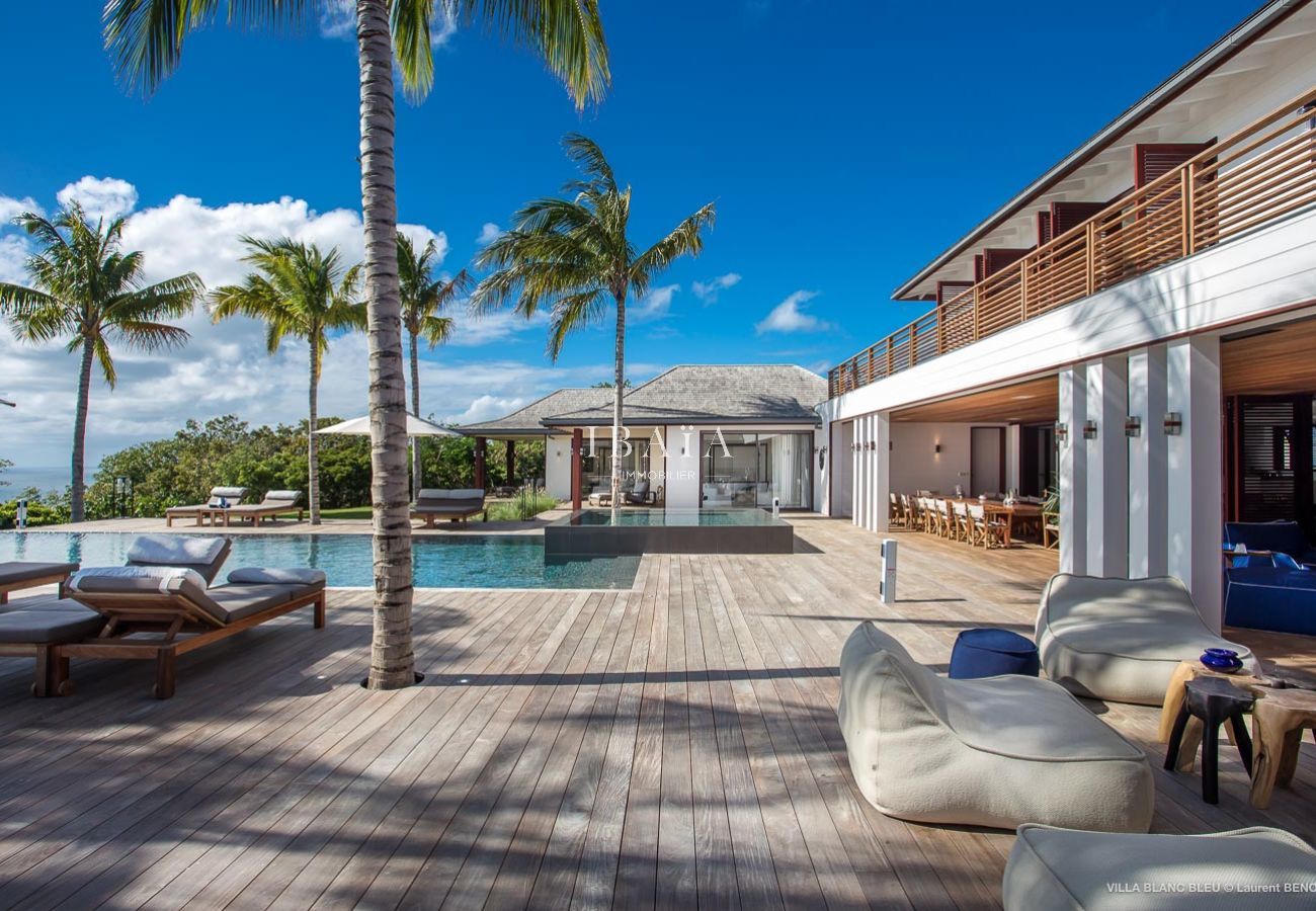 Villa in Saint Barthélemy - Villa Blanc Bleu (6 bedrooms)