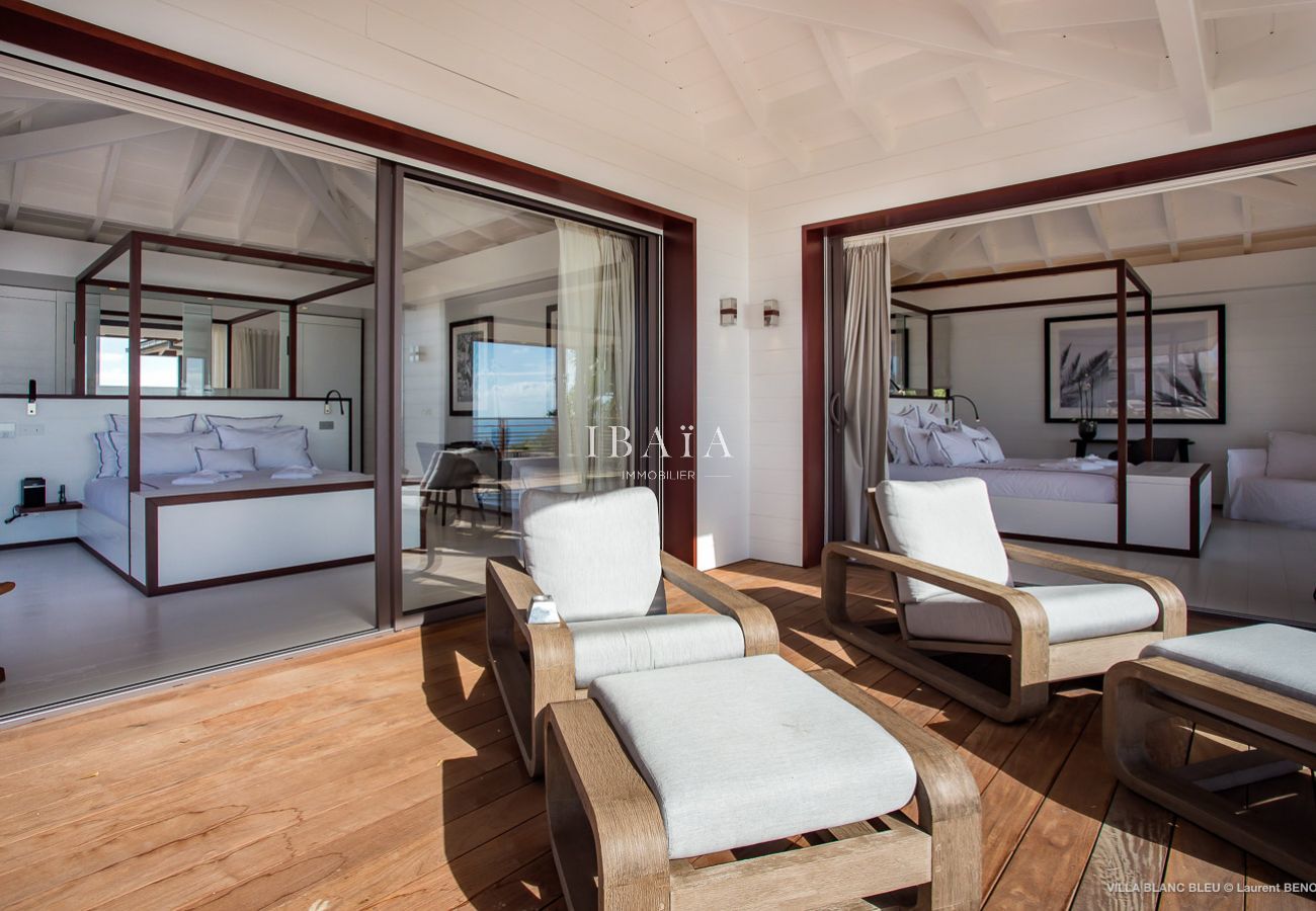 Villa in Saint Barthélemy - Villa Blanc Bleu (6 bedrooms)