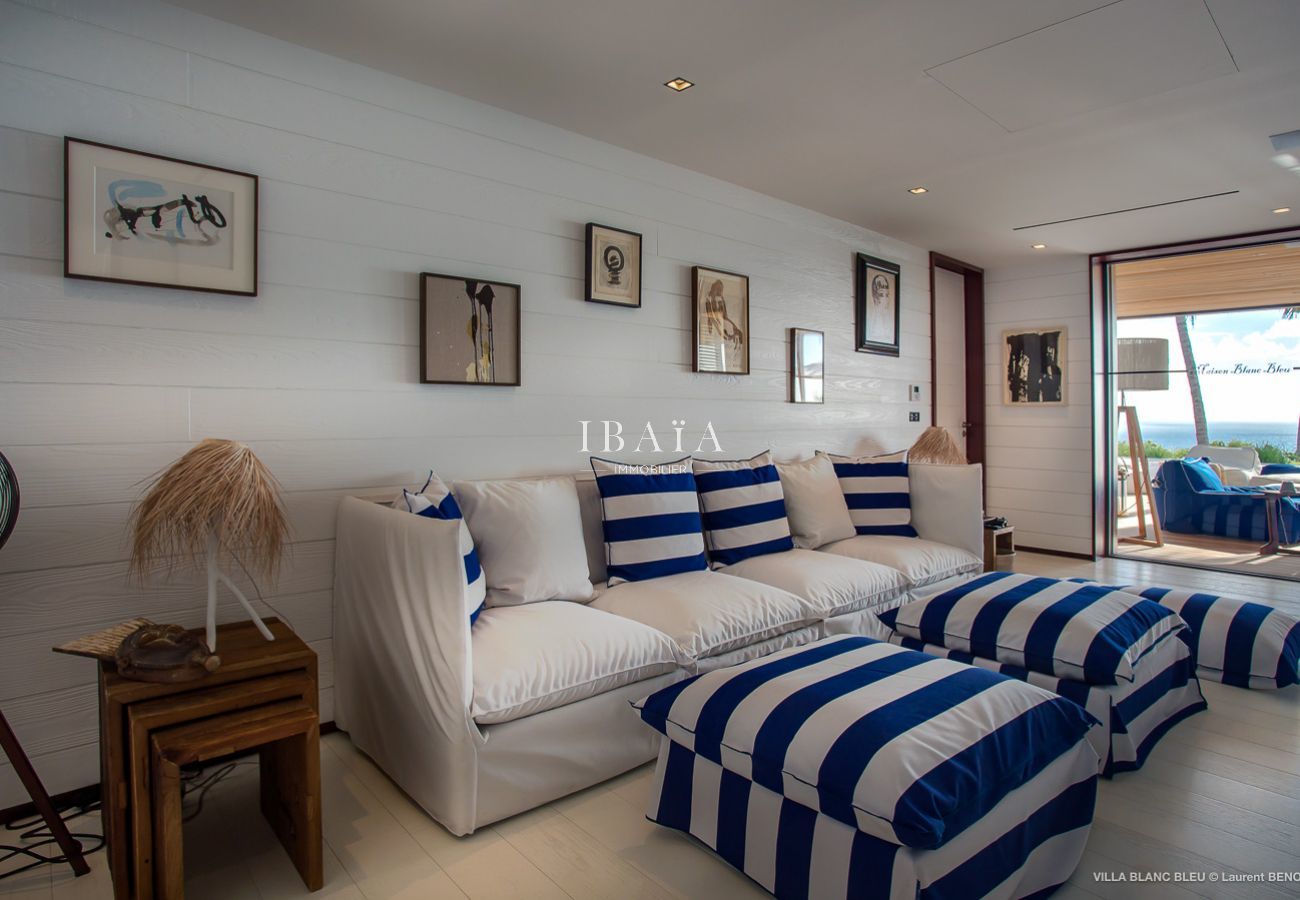 Villa in Saint Barthélemy - Villa Blanc Bleu (6 bedrooms)