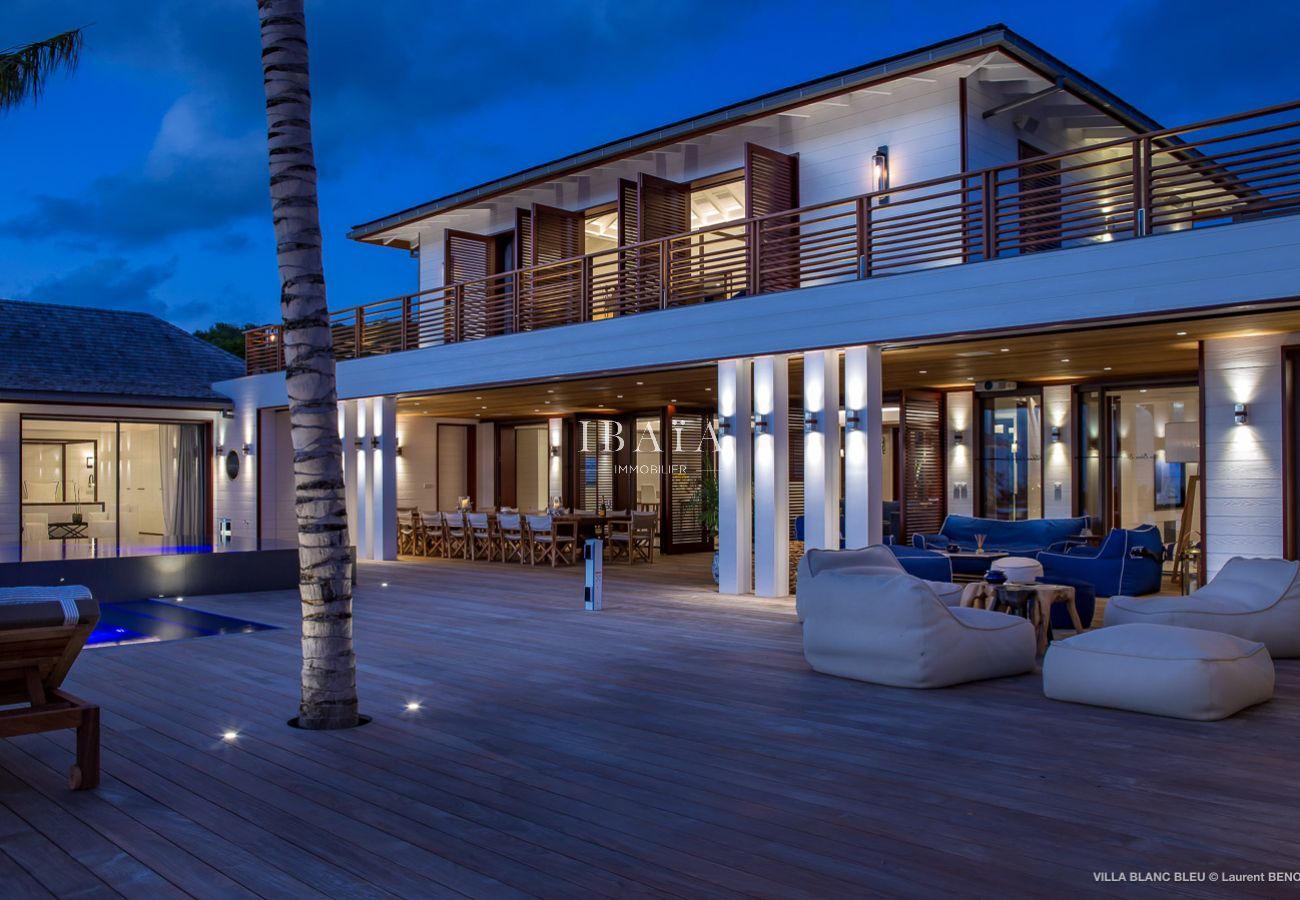 Villa in Saint Barthélemy - Villa Blanc Bleu (6 bedrooms)