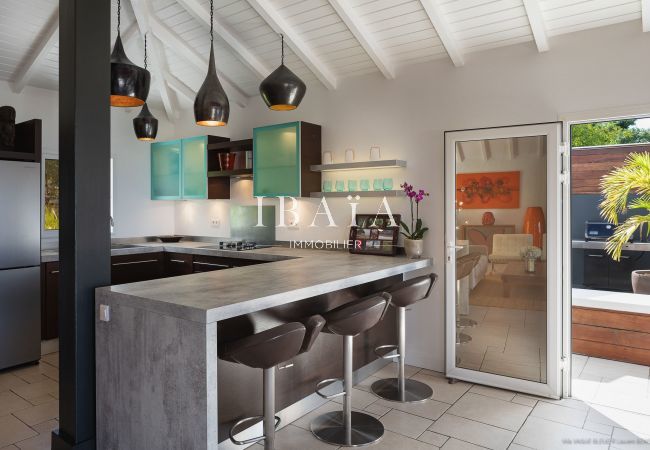 Villa en Saint Barthélemy - Villa Vague Bleue (3 bedrooms) Villa en Saint Barthélemy - Villa Vague Bleue (3 bedrooms)