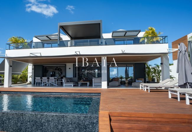 Modern villa with pool	