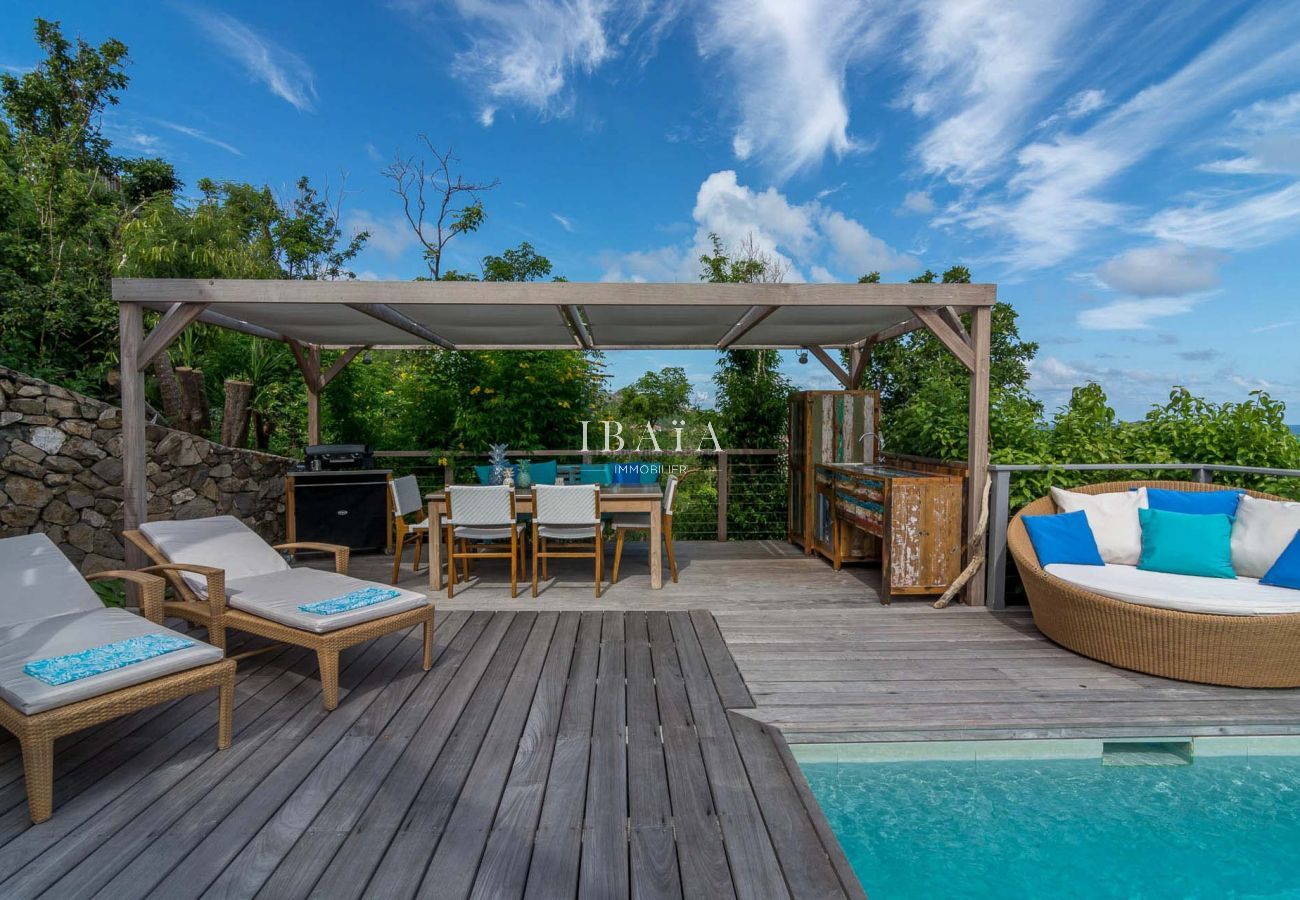 Villa en San Bartolomé - Villa Fleur de Cactus St Jean (3 bedrooms)