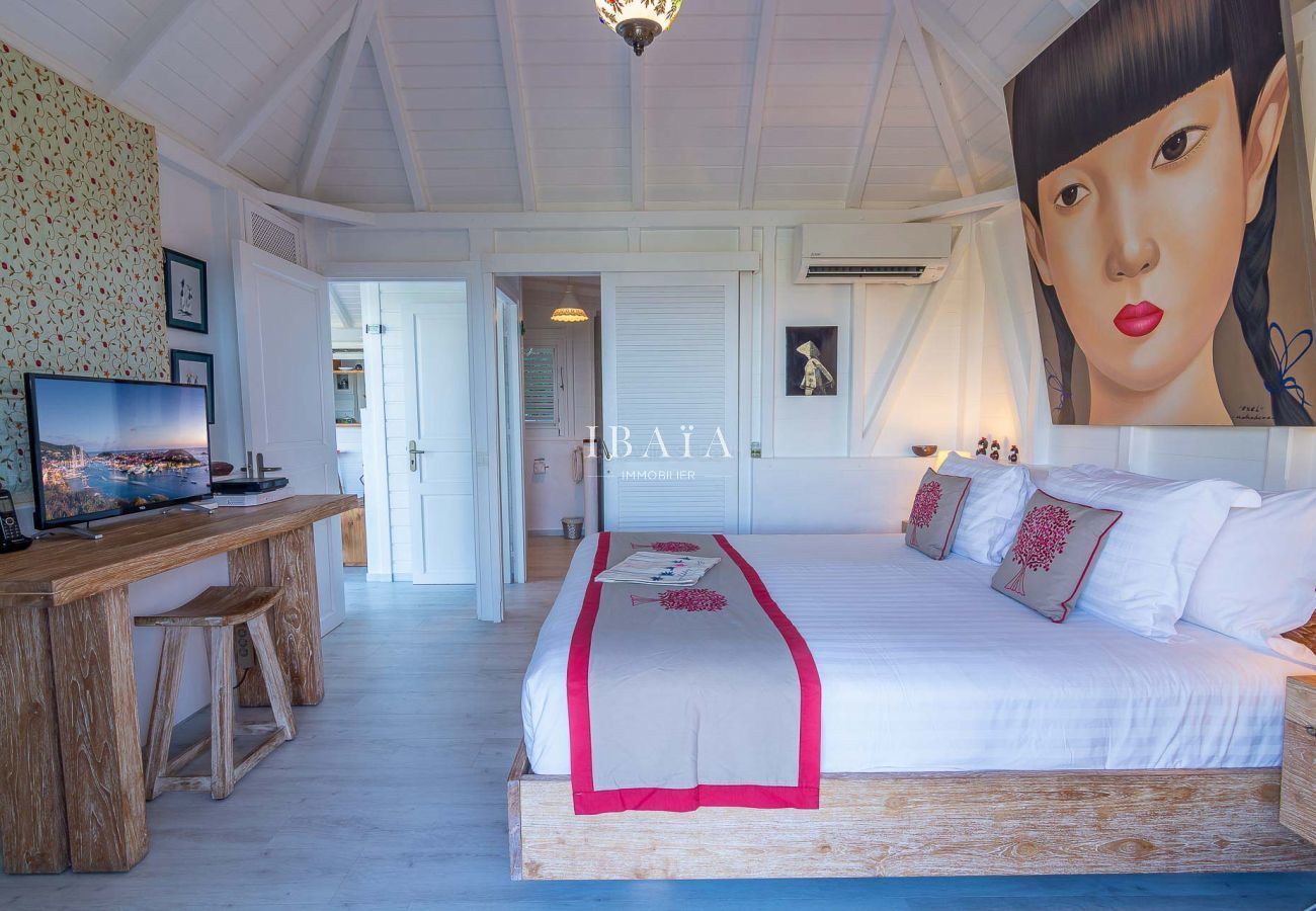 Villa en San Bartolomé - Villa Fleur de Cactus St Jean (3 bedrooms)