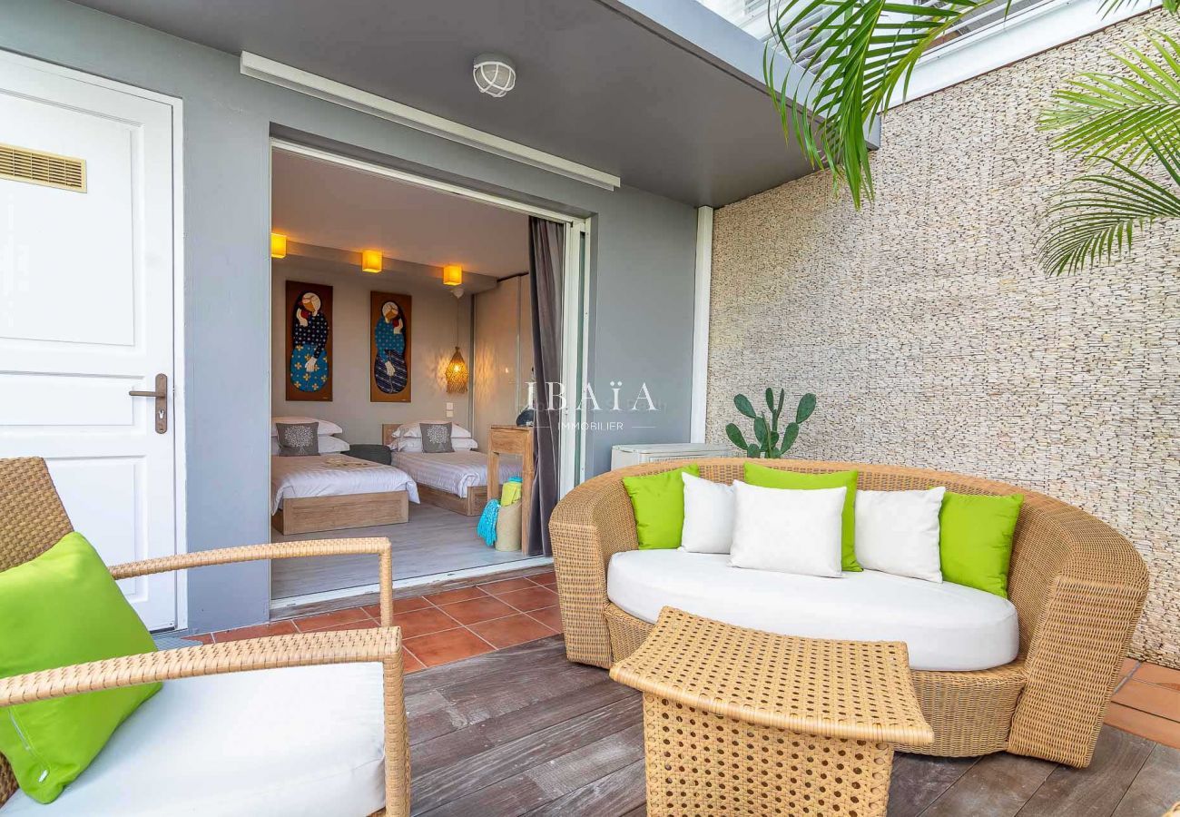 Villa en San Bartolomé - Villa Fleur de Cactus St Jean (3 bedrooms)