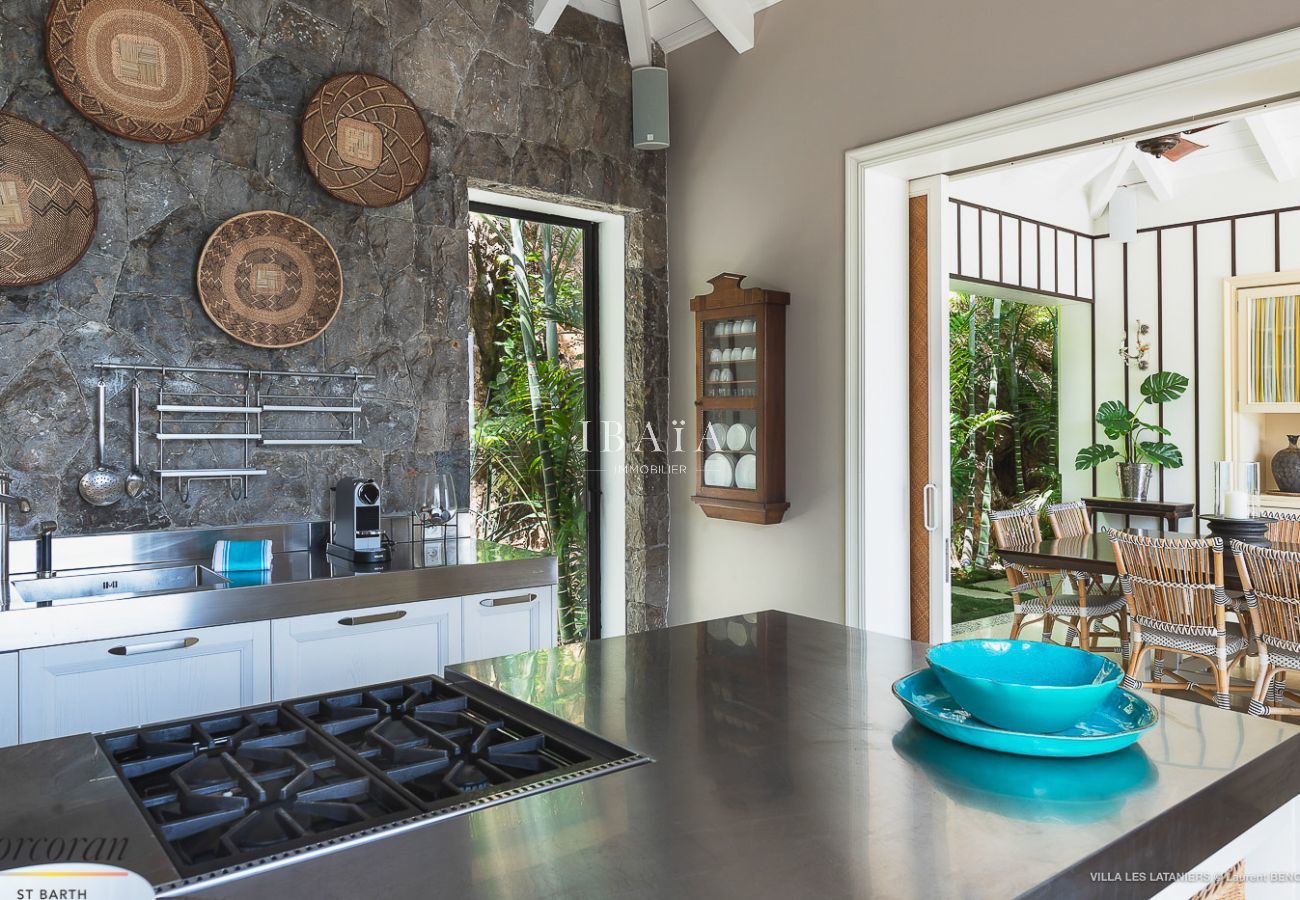 Villa en San Bartolomé - Villa Les Lataniers (7 bedrooms) à Anse des Lézard