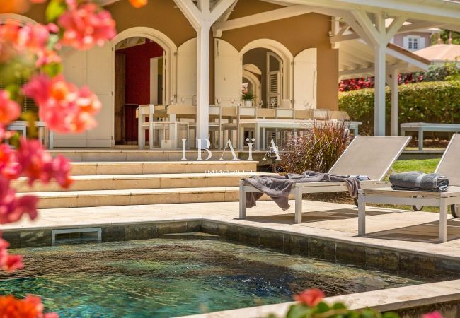 Superbe piscine et terrasse idéales pour se détendre