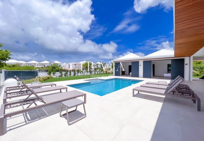 Piscine Bleue & Jardin Soigné