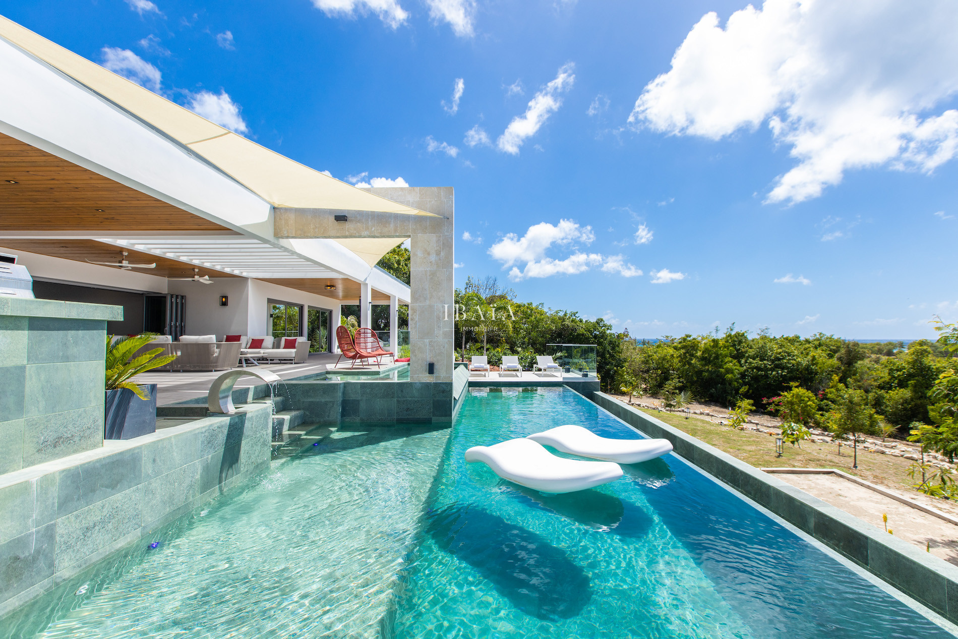 villa à Terres Basses - Villa Wellness