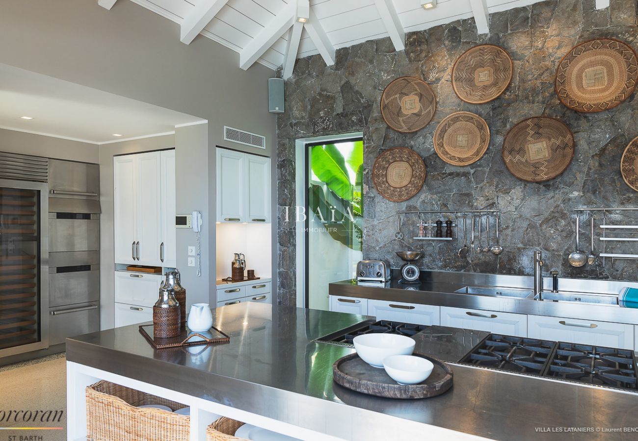 Villa à Saint Barthélemy - Villa Les Lataniers (6 bedrooms) à Anse des Lézard