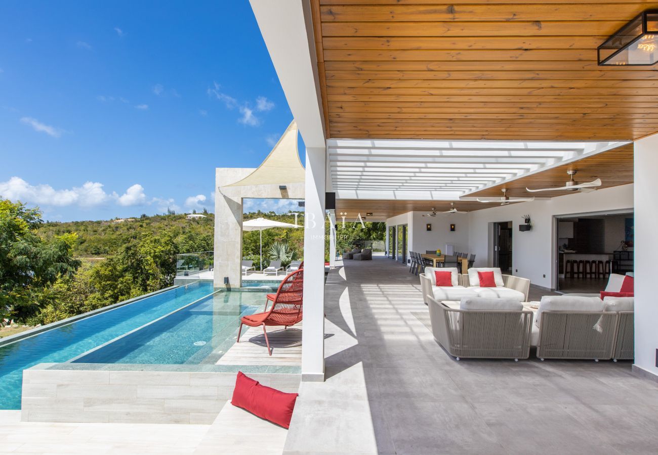 Villa à Terres Basses - Villa Wellness